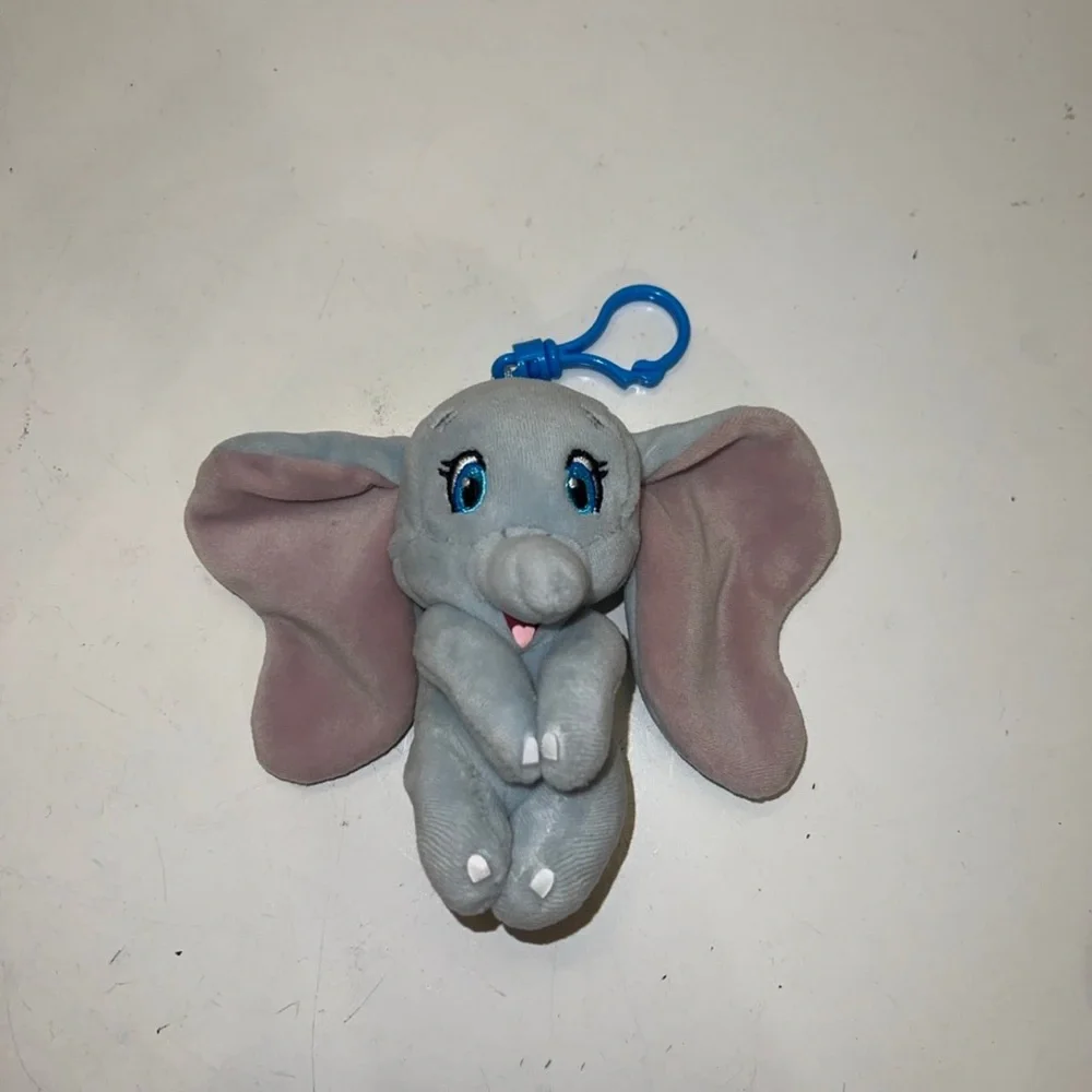 TY Beanie Baby - Dumbo the Elephant (Disney) (Plastic Key Clip